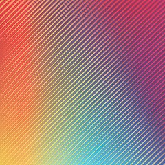 Obraz premium Gradient geometric pattern vivid colorful wallpaper background.