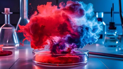 An impressive chemical reaction, photo - 4