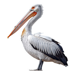 Fototapeta premium Heron isolated on transparent background.