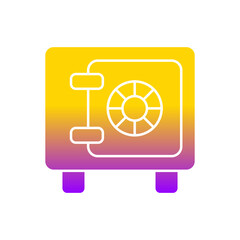 Safe Vault Gradient Flat