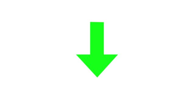 abstract Directional arrow line ,signal icon ,lime color and white color background