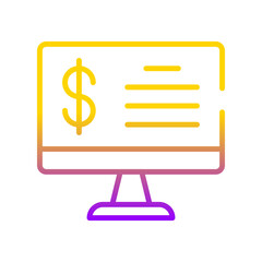 Financial Analysis Gradient Linear