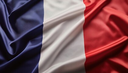 Obraz premium world flag pride or olympic games or the olympics concept of a Flag of the country France with vertical blue, white and red bars, Isolated with colors and design, texture