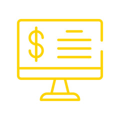 Financial Analysis Linear Color