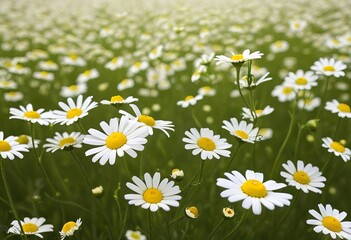 Fototapeta premium camomile field