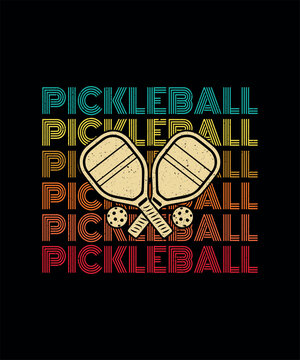 Pickleball T-shirt Design
