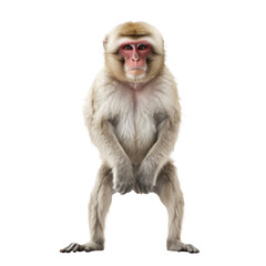 Obraz premium Snow japanese monkey