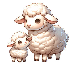 Cartoon Sheep