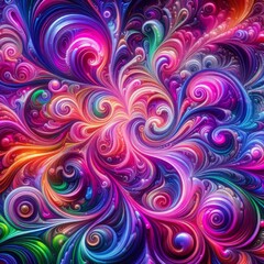 


abstract background with swirls
