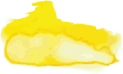 Obraz premium Yellow, gold watercolor abstract background, splash, stain, paint brush design element. Aquarelle hand drawn paper texture, liquid colour. Colourful texture, wash.