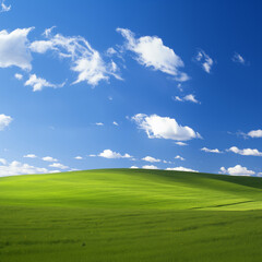 Windows XP style landscape photos