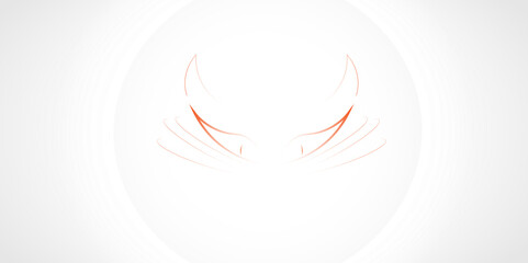 abstract cat illustration