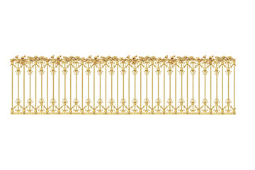 golden gates  isolated on white background © fotomaster