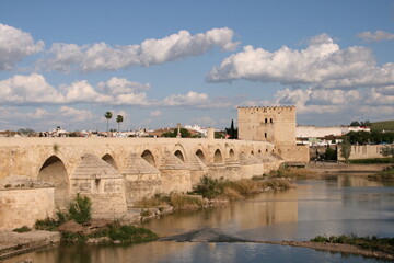 puente romano Cordoba torre Calahorra rio
