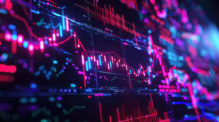 Real-Time Bitcoin Graphs on Digital Display