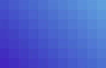 Obraz premium Gradient blue background. Geometric texture of light-dark blue squares. The substrate for branding, calendar, postcard, screensaver, poster, cover. A place for your design or text. Vector illustration