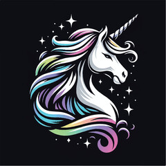 Naklejka premium Discover the Enchanting Adventure of The Voyage of the Unicorn | vector file free Download