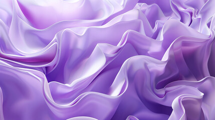 Fototapeta premium Purple 3D Soft Shapes form a Colorful abstract wallpaper