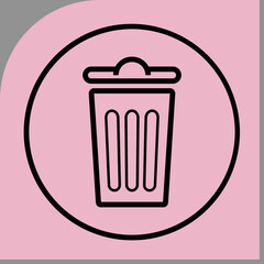 Trash can