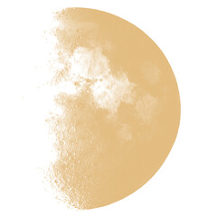 Creative Digital Stickers of Moon Phases and Lunar Cycles