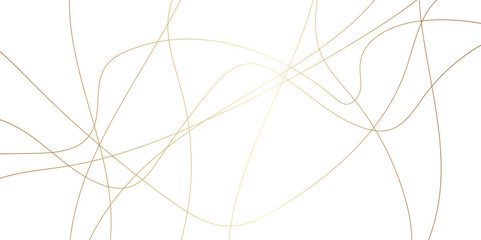 Abstract wavy lines flowing curve golden gradient color on transparent background. Abstract white background colorful lines. modern wavy stripes on white background isolated.