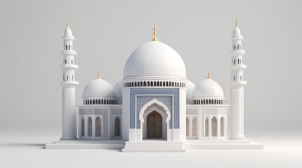 Fototapeta premium 3d rendering of mosque