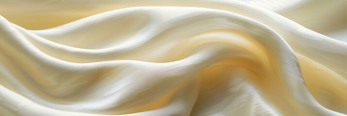 Fototapeta premium Cream fabric background