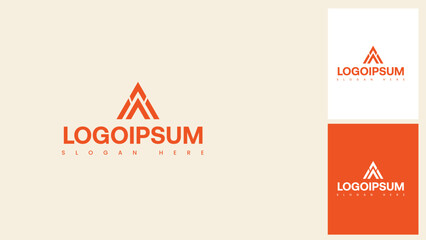 Modern Abstract Shapes Company Logo