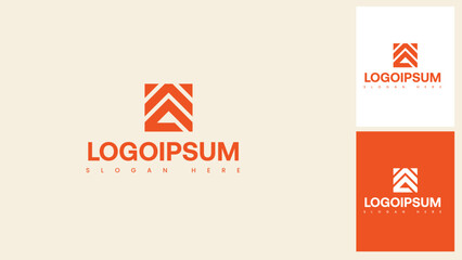 Modern Abstract Shapes Company Logo