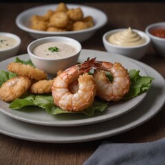 fried prawns with godson