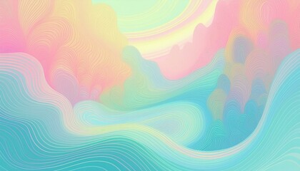 Abstract colorful background with waves