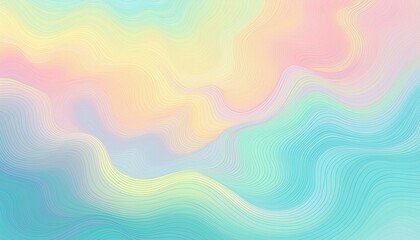 Abstract colorful background with waves