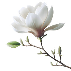 Magnolia png flower png magnolia flower png magnolia flower with branch png magnolia bloom flower...