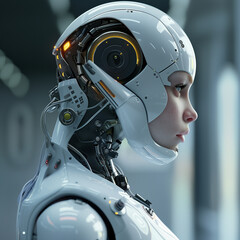 close up of a humanoid