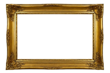 antique gold picture frame
