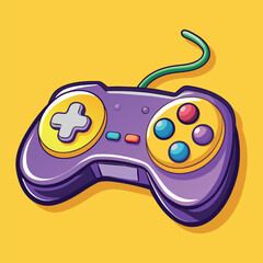 Joystick  video game controller isolated Console Joypad  Vector