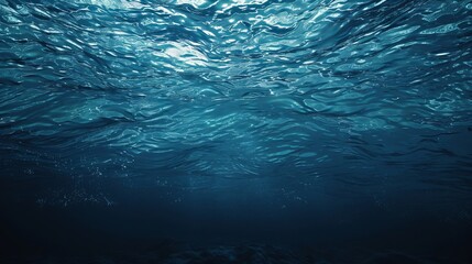 Deep blue sea texture