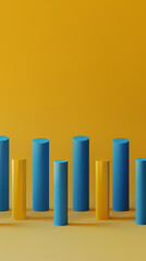 3D rendering of bar chart
