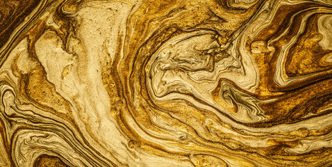 The Enchanting Dance: Free-Flowing Colors in Liquid Art with an Ethereal Touch