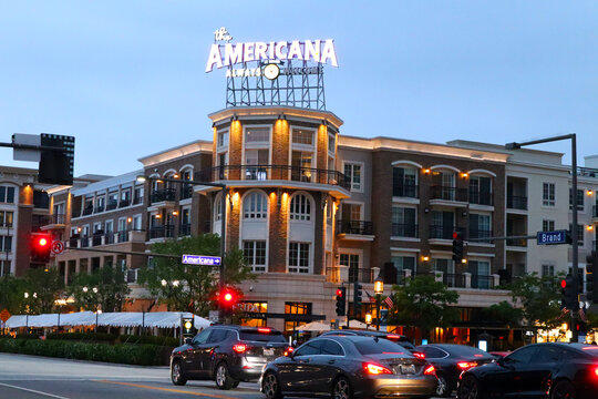 Glendale, California: THE AMERICANA AT BRAND, shopping, dining and entertainment in Glendale, California