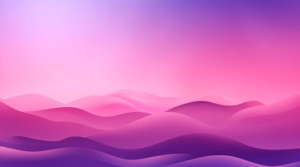 purple waves abstract background design for poster, banner, flyer AI Generated