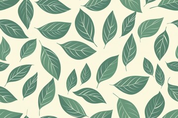 Fototapeta premium Intricate leaf illustration for your digital and creative