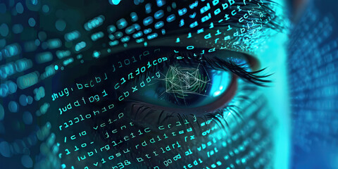 A cybersecurity expert vigilantly monitors networks, their keen eye spotting potential threats amidst a sea of ones and zeros