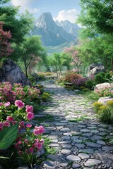 Fototapeta premium Enchanting Forest Trail