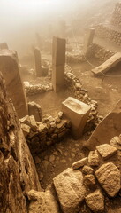 In the mystical atmosphere of Gobekli Tepe Trkiye _007
