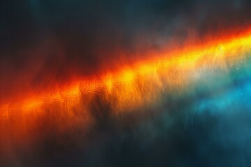 An abstract image of an rainbow, high quality, high resolution