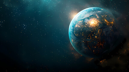 Obraz premium Global network concept