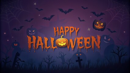 Spooktacular Happy Halloween Greeting