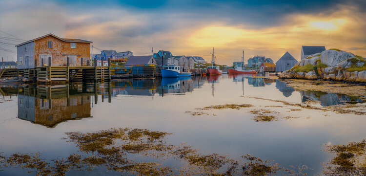 Peggy's Cove Sunrise
