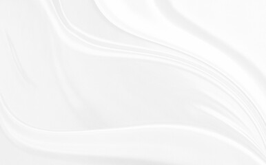 White gray satin texture that is white silver fabric silk background with beautiful soft blur pattern natural.